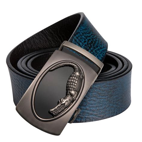 designer blue belt